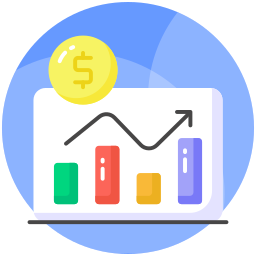 Financial report icon