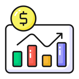 Financial report icon