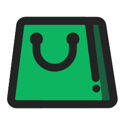 Shopping bag icon