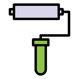 Paint roller icon