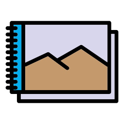 Drawing book icon