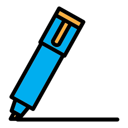 Drawing pen icon