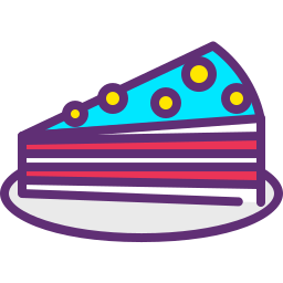 stück kuchen icon