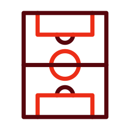 voetbalveld icoon