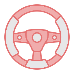 Steering wheel icon