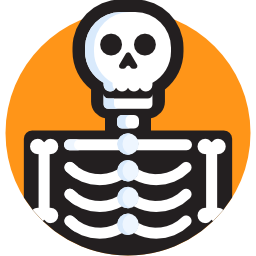 Skeleton icon