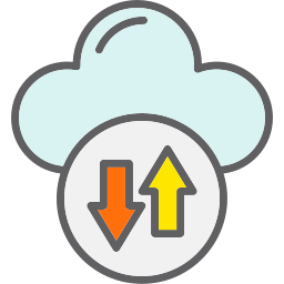 Cloud computing icon