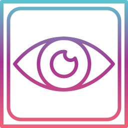 Eye recognition icon