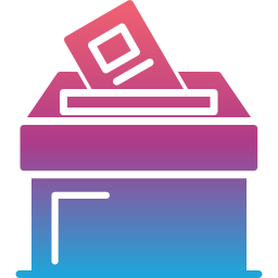 Ballot box icon