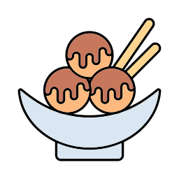 takoyaki Icône