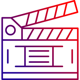 Clapperboard icon