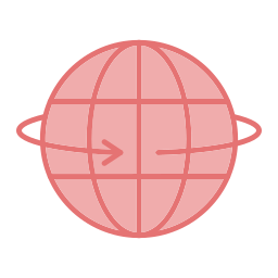 360 degrees icon