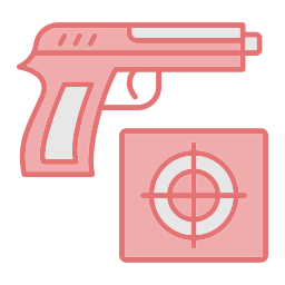 Shooting game icon