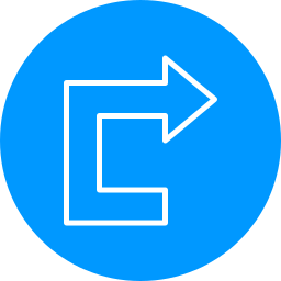 Turn right icon