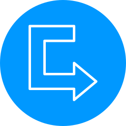 Turn right icon