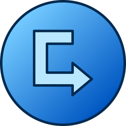 Turn right icon