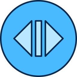 Left and right arrows icon