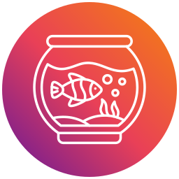 Fish bowl icon