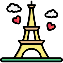 Eiffel tower icon