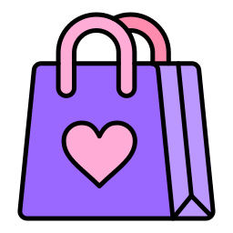 Gift bag icon