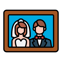 Wedding photos icon