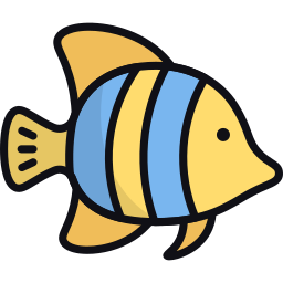 Tropical fish icon