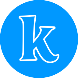 문자 k icon