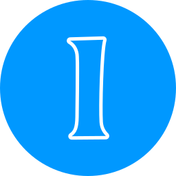 buchstabe i icon