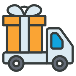 Gift delivery ... icon