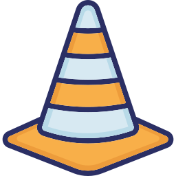 cone de tráfego Ícone