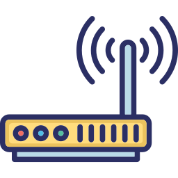 router wifi icona