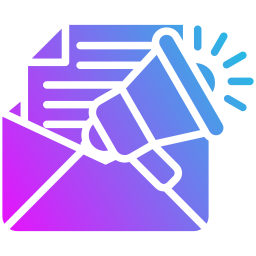 Email marketing icon