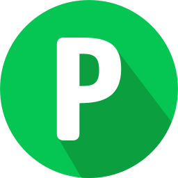 文字p icon