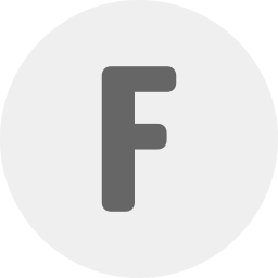 buchstabe f icon