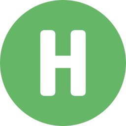 Letter h icon