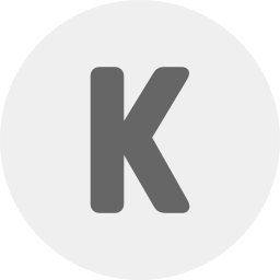 文字k icon