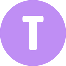 Letter t icon