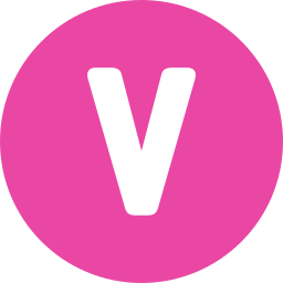 Letter v icon