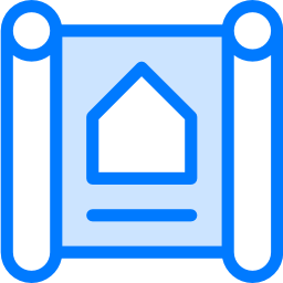 Construction plan icon