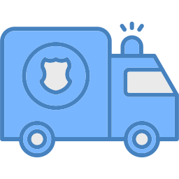 Police van icon