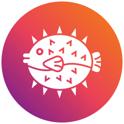 Puffer fish icon