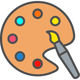 Color palette icon