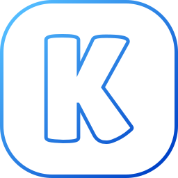 文字k icon