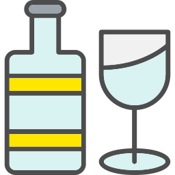 Wine glass icon