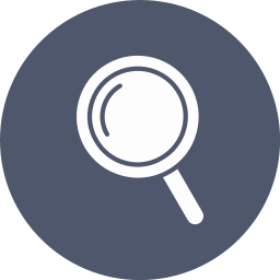 Magnifying glass icon