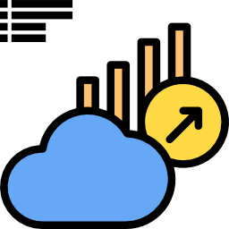 cloud computing Icône