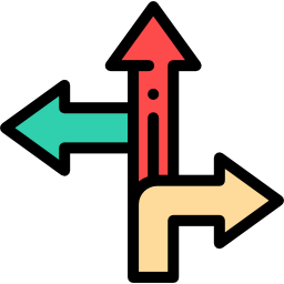 les directions Icône