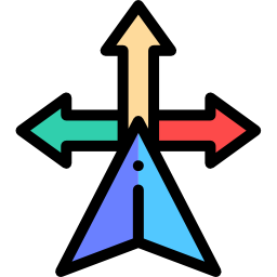 les directions Icône