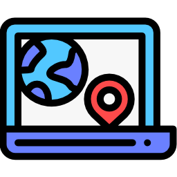 Maps and location icon