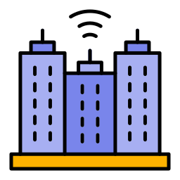cidade inteligente Ícone